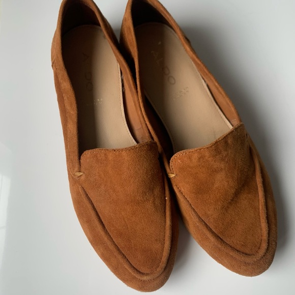 Aldo Leather & Suede Loafers Size 5 - Picture 8 of 8
